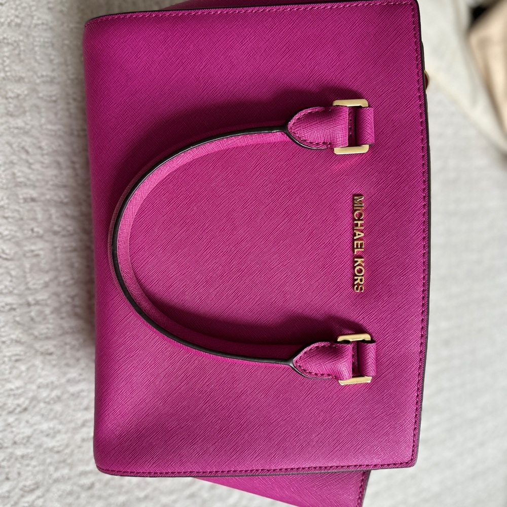 Michael Kors Fuchsia Satchel
